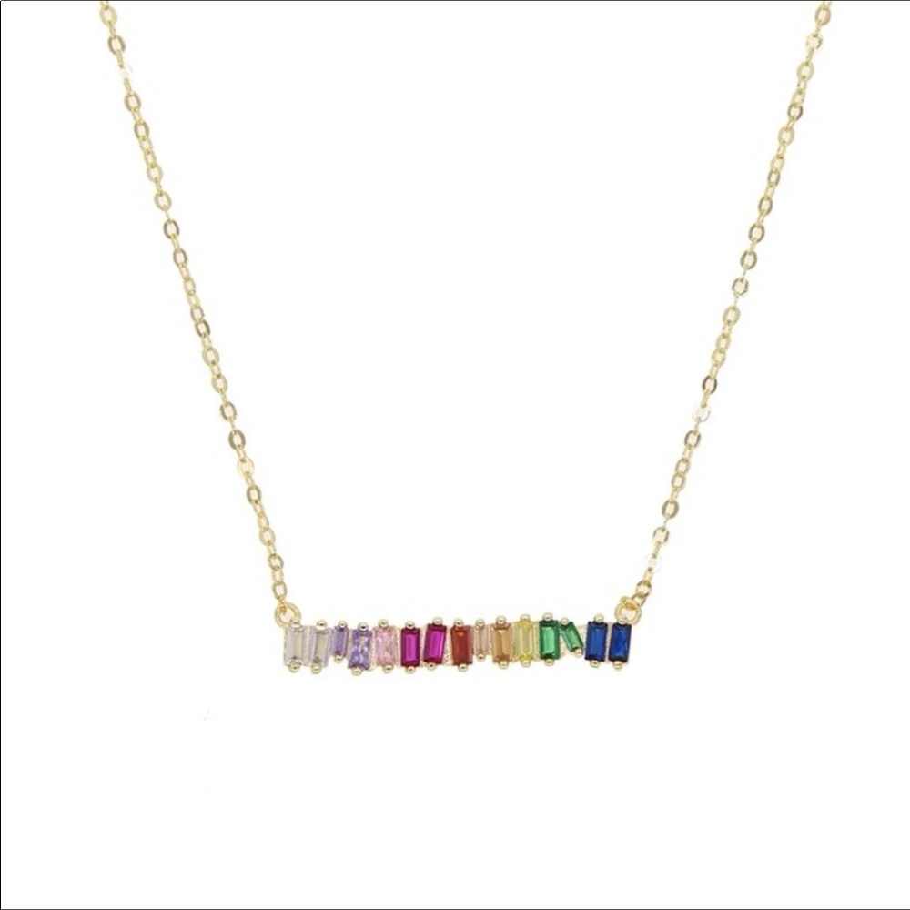 Rainbow necklace🌈